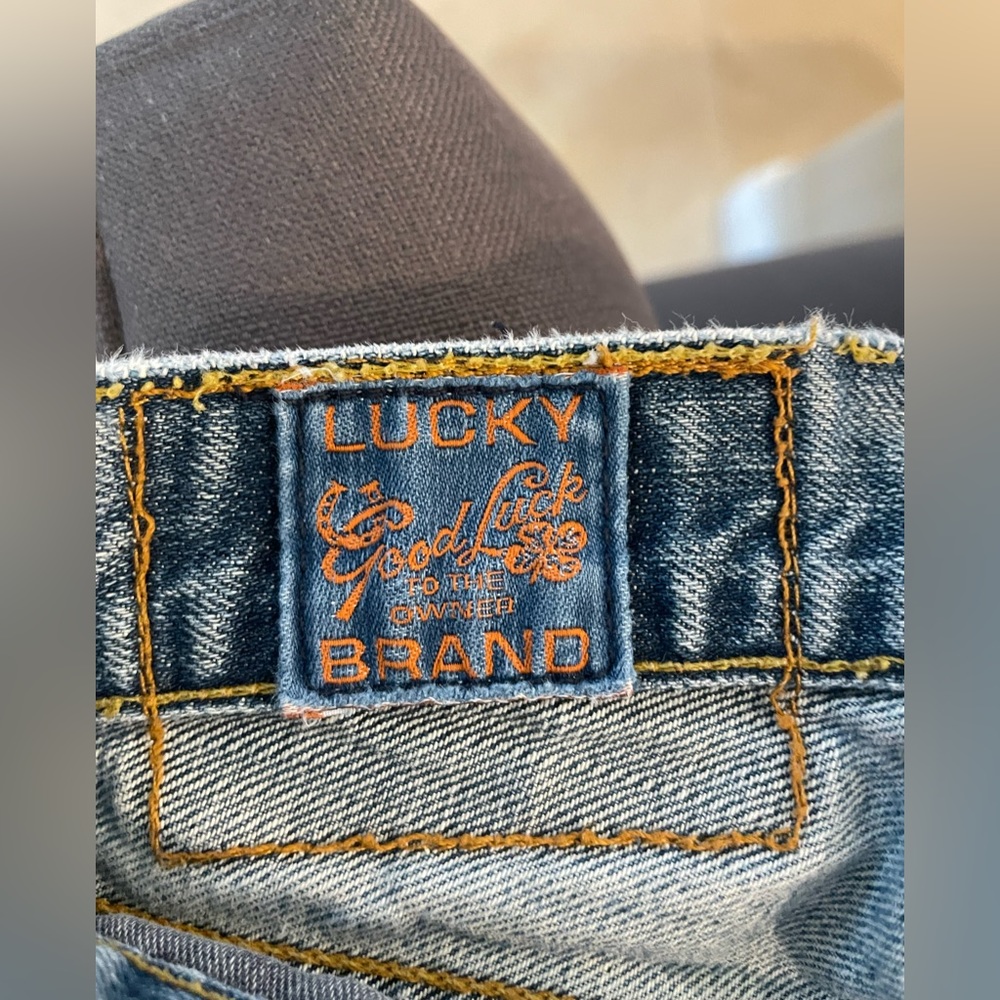 Lucky Brand Relaxed Jeans Size 29 Ladies Mens Perfectly Worn-In Just Right - Picture 4 of 16